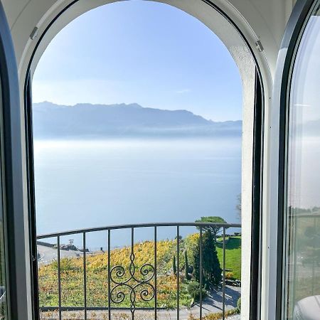 Room With 360° View Overlooking Lake Geneva And Alps Puidoux Екстериор снимка