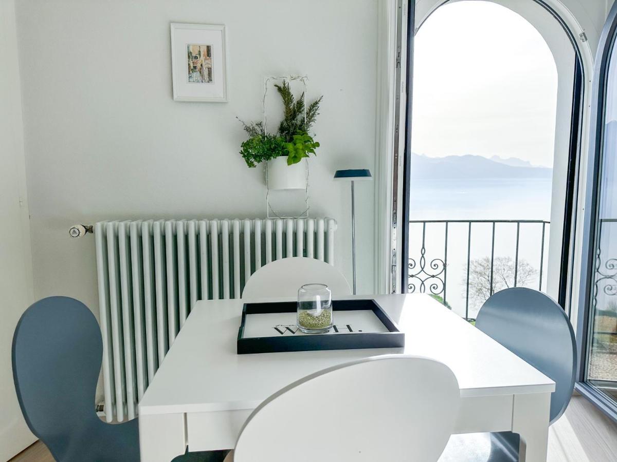 Room With 360° View Overlooking Lake Geneva And Alps Puidoux Екстериор снимка